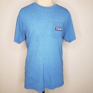 Patagonia Medium Slim Fit Blue short sleeve Pocket tee Shirt